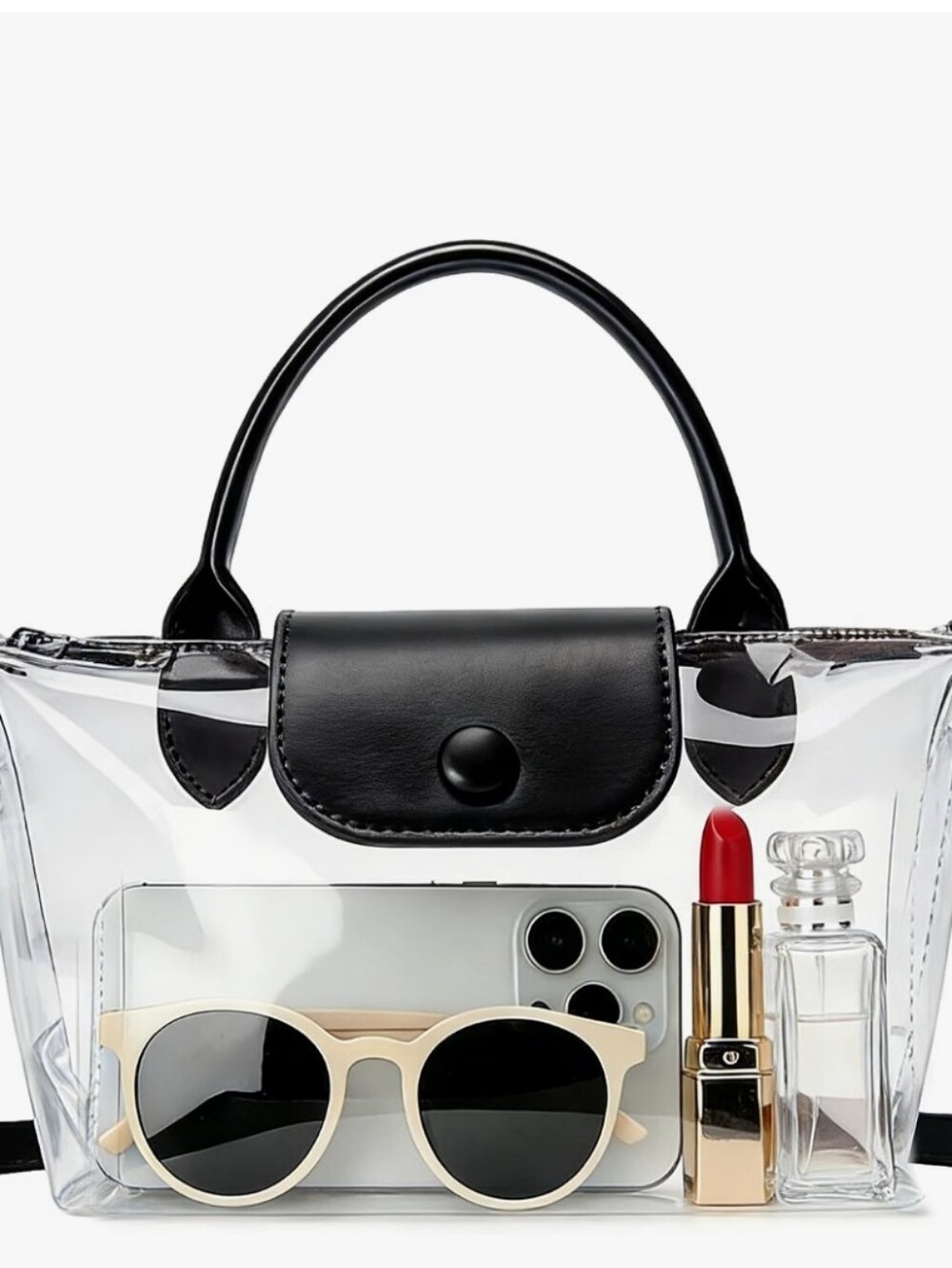 Ginogento Clear Bag for Stadium Events,Small Clear Purse Crossbody Bags/ BNWT